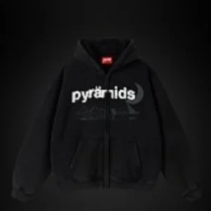 4080 Pyramids Black Hoodie